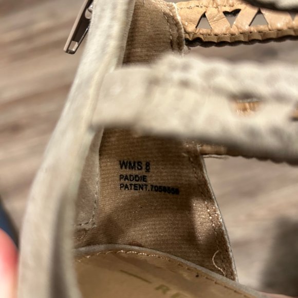 REPORT Paula Sandal Block Heel Womens Size 8 - Picture 6 of 6